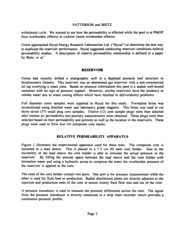 Gas Storage Reservoir Performance Optimization Through Relative Permeability Studies Page 2