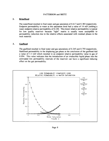 Gas Storage Reservoir Performance Optimization Through Relative Permeability Studies Page 8