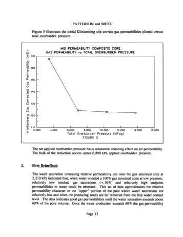 Gas Storage Reservoir Performance Optimization Through Relative Permeability Studies Page 12