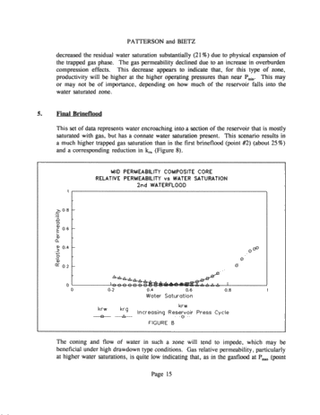 Gas Storage Reservoir Performance Optimization Through Relative Permeability Studies Page 15