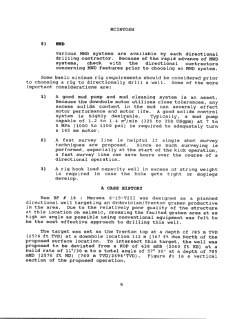 Directional Drilling: an Ontario Perspective Page 9