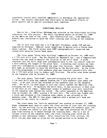 Directional Drilling Under the St. Clair River Page 3