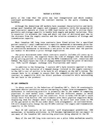 Natural Gas Pricing and Contracting Practices in North America Page 3