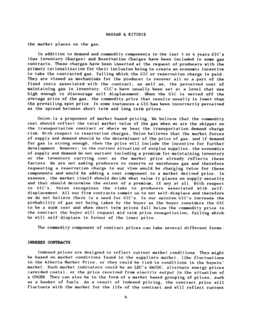 Natural Gas Pricing and Contracting Practices in North America Page 5