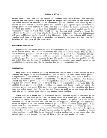 Natural Gas Pricing and Contracting Practices in North America Page 6