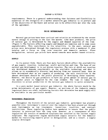 Natural Gas Pricing and Contracting Practices in North America Page 8
