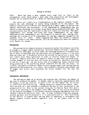 Natural Gas Pricing and Contracting Practices in North America Page 11
