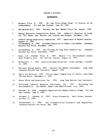 Natural Gas Pricing and Contracting Practices in North America Page 25