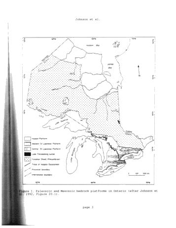 The Paleozoic and Mesozoic Geology of Ontario: New Insights From the Application of Sequence Stratigraphic Concepts Page 3