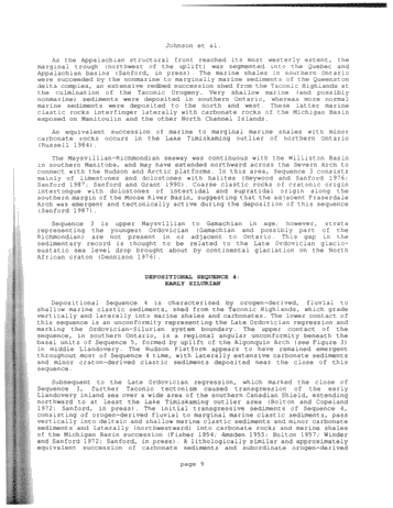 The Paleozoic and Mesozoic Geology of Ontario: New Insights From the Application of Sequence Stratigraphic Concepts Page 9