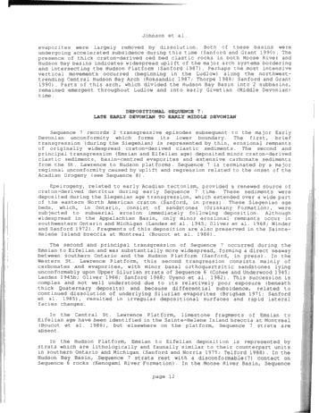 The Paleozoic and Mesozoic Geology of Ontario: New Insights From the Application of Sequence Stratigraphic Concepts Page 12