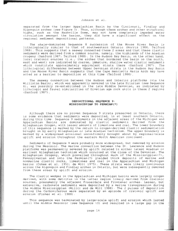 The Paleozoic and Mesozoic Geology of Ontario: New Insights From the Application of Sequence Stratigraphic Concepts Page 14