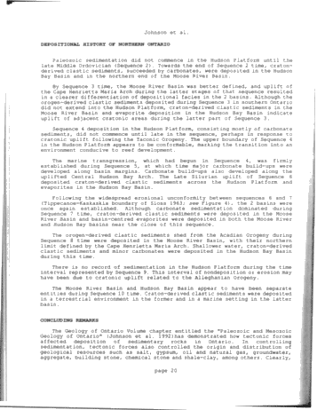 The Paleozoic and Mesozoic Geology of Ontario: New Insights From the Application of Sequence Stratigraphic Concepts Page 20