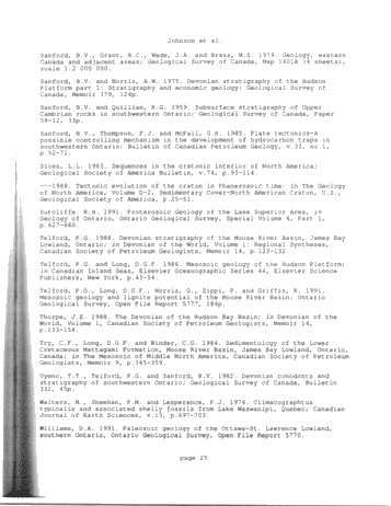 The Paleozoic and Mesozoic Geology of Ontario: New Insights From the Application of Sequence Stratigraphic Concepts Page 25