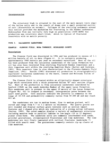 Styles of Reservoir Development in the Middle Devonian of Southwestern Ontario Page 16