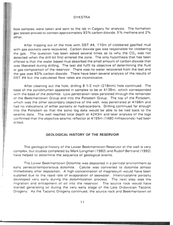 Recent Gas Exploration in the St. Lawrence Lowlands, Quebec: BVI et al St. Simon No. 1 Page 8
