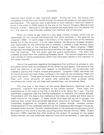 Recent Gas Exploration in the St. Lawrence Lowlands, Quebec: BVI et al St. Simon No. 1 Page 9