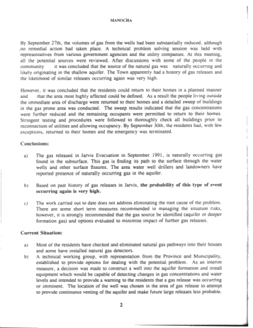 The Jarvis Gas Release Incident Page 2