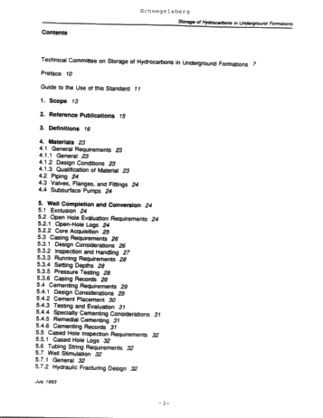 CSA Z341 - Storage of Hydrocarbons In Underground Formations Page 3