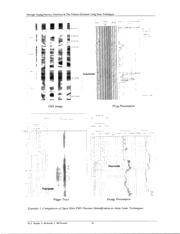 Through Casing Fracture Detection in the Trenton Dolomite Using Sonic Techniques Page 10