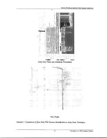 Through Casing Fracture Detection in the Trenton Dolomite Using Sonic Techniques Page 11