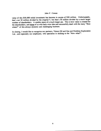 The Devran Petroleum Story: Nice Idea, Now What? Page 6
