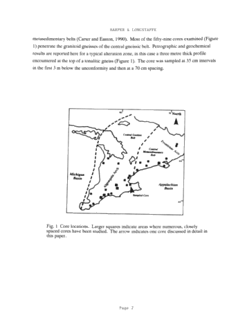 Secondary K-Feldspar at the Pre-Cambrian Paleozoic Boundary, Southwestern Ontario Page 2