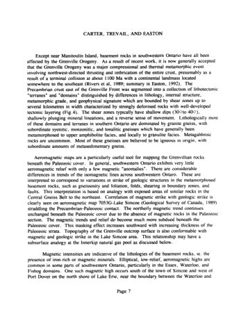 Oil and Gas Accumulations and Basement Structures in Southern Ontario, Canada Page 7