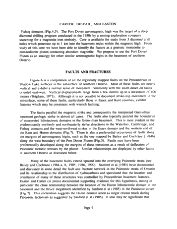 Oil and Gas Accumulations and Basement Structures in Southern Ontario, Canada Page 9
