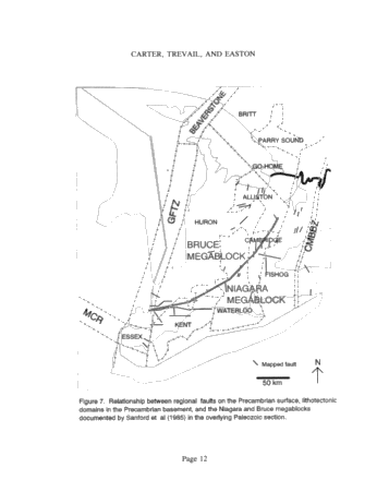 Oil and Gas Accumulations and Basement Structures in Southern Ontario, Canada Page 12