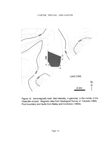 Oil and Gas Accumulations and Basement Structures in Southern Ontario, Canada Page 16