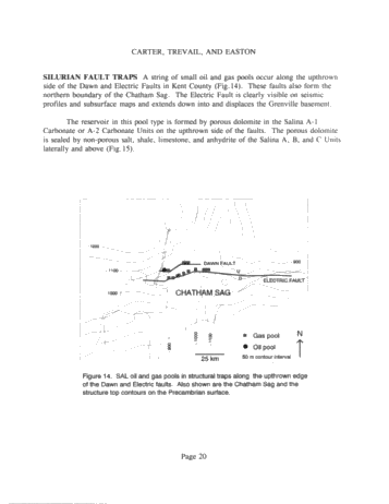 Oil and Gas Accumulations and Basement Structures in Southern Ontario, Canada Page 20