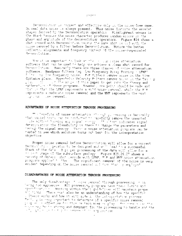 Seismic Noise Removal in Ontario, Acquisition Versus Processing Page 7