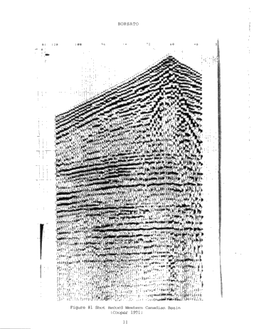 Seismic Noise Removal in Ontario, Acquisition Versus Processing Page 11