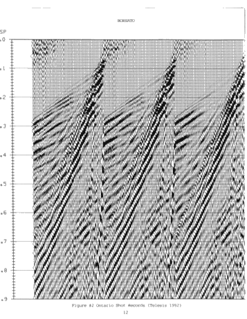 Seismic Noise Removal in Ontario, Acquisition Versus Processing Page 12