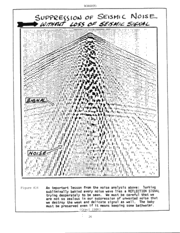 Seismic Noise Removal in Ontario, Acquisition Versus Processing Page 26