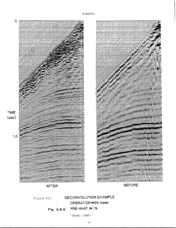 Seismic Noise Removal in Ontario, Acquisition Versus Processing Page 32