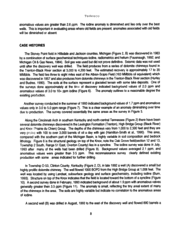 Exploring for Dolomite Chimney Reservoirs Using Iodine Surface Geochemistry Page 8