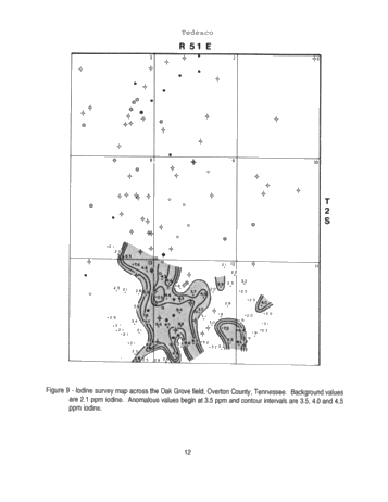Exploring for Dolomite Chimney Reservoirs Using Iodine Surface Geochemistry Page 12