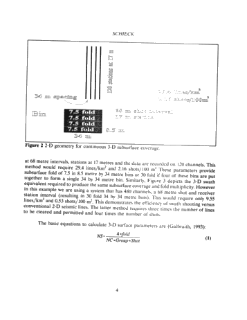 Overview of 3D Seismic Survey Design Page 4