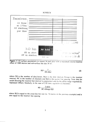 Overview of 3D Seismic Survey Design Page 5