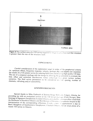 Overview of 3D Seismic Survey Design Page 10