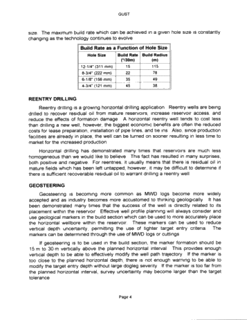 Horizontal Drilling: Where is it Going? Page 4