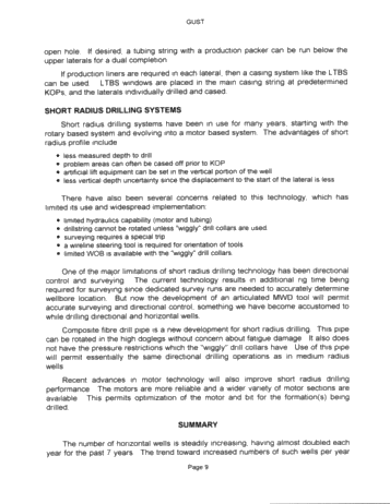 Horizontal Drilling: Where is it Going? Page 9