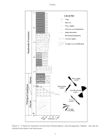 Silurian Whirlpool Formation Sedimentology, Niagara Peninsula, Outcrops and Subsurface Page 5
