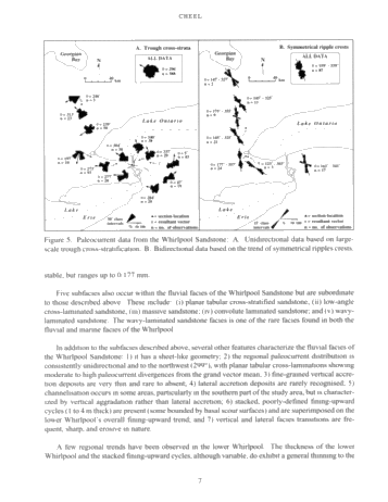 Silurian Whirlpool Formation Sedimentology, Niagara Peninsula, Outcrops and Subsurface Page 7