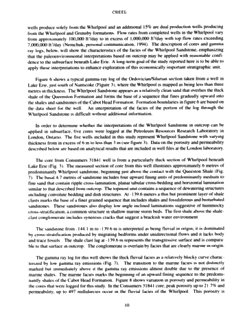 Silurian Whirlpool Formation Sedimentology, Niagara Peninsula, Outcrops and Subsurface Page 10