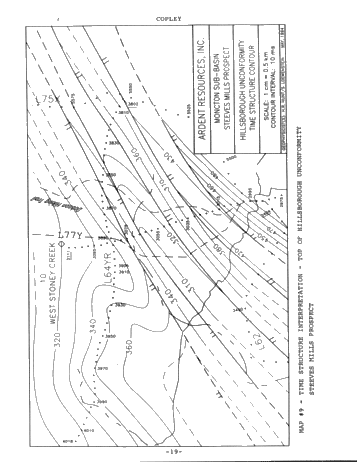 Oil and Gas Potential of Carboniferous Lacustrine Clastics in the Moncton Sub Basin, N.B. Page 19