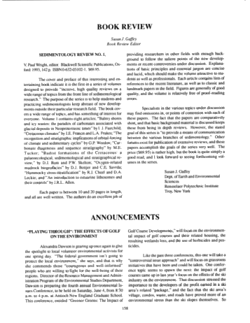 Stacking Patterns of Cyclic Parasequences in Cambro-Ordovician Carbonates of Eastern New York State Page 14