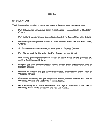 Environmental Aspects of Pembina's Purchase of Telesis Page 4